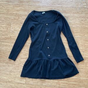 ASOS black Knit Sweater dress XL US14